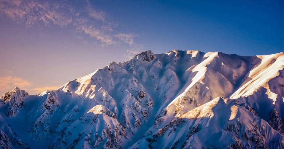 View of hakuba mountains from 47