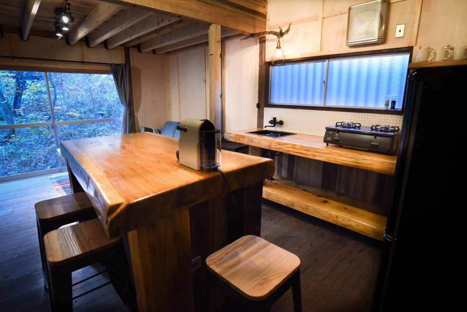 nice kitchen in hakuba echoland