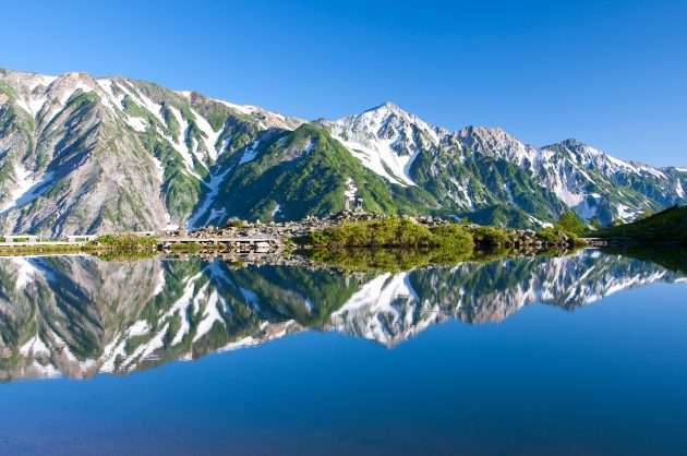 Happo pond in hakuba