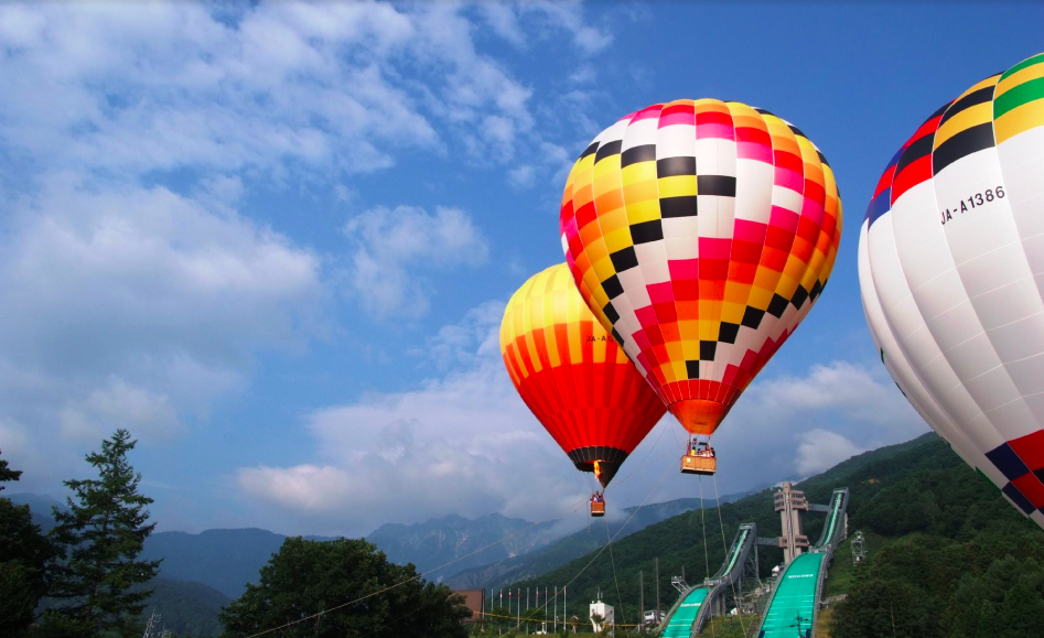 hakuba hot air balloon