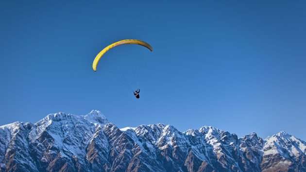 Paragliding in hakuba
